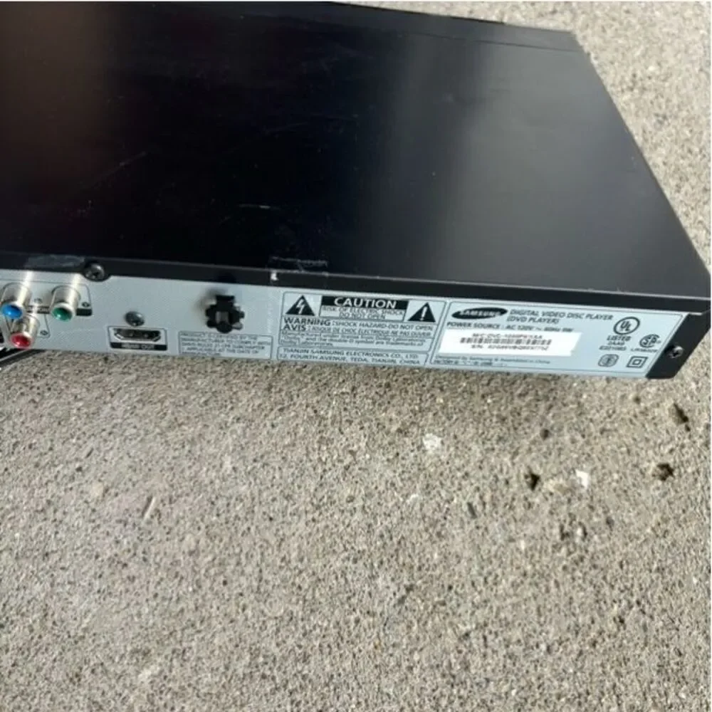 Samsung DVD Player DVD-1080P8 Tested No Remote
